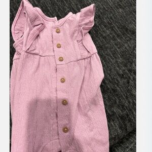 Carter's Pink Ruffled Bodysuit